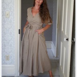 Little Cottonwood Astrid wrap dress